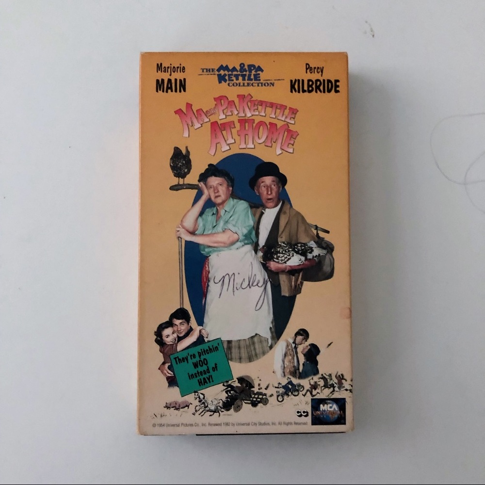 Ma And Pa Kettle Vhs Tape